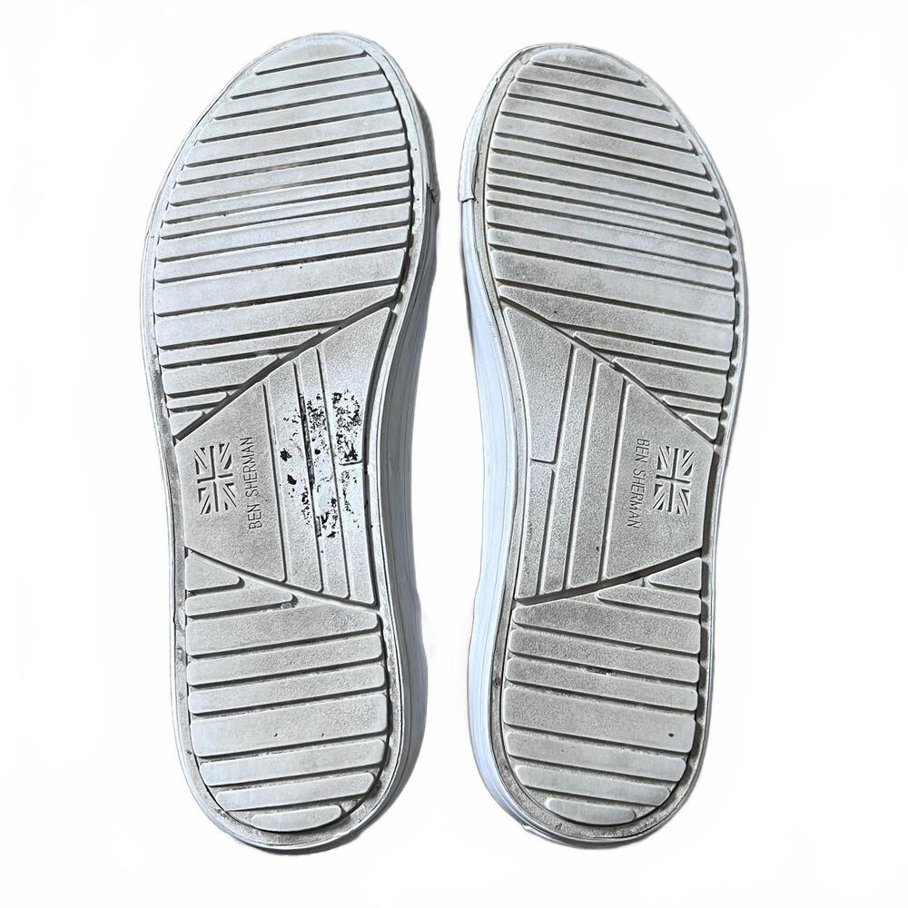 Ben Sherman Men’s Shoes Size 10 Gray Chandler Lo Lace Up Casual Sneakers - Picture 8 of 8